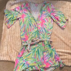 Lily put Pulitzer one piece romper small